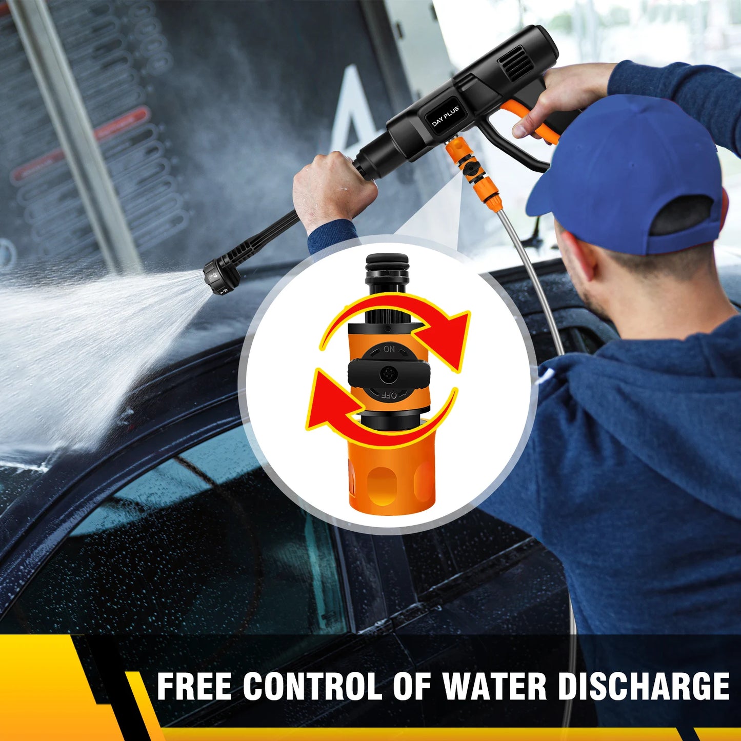 PureExterior™ Pro Cordless Pressure Washer – Portable & High-Power